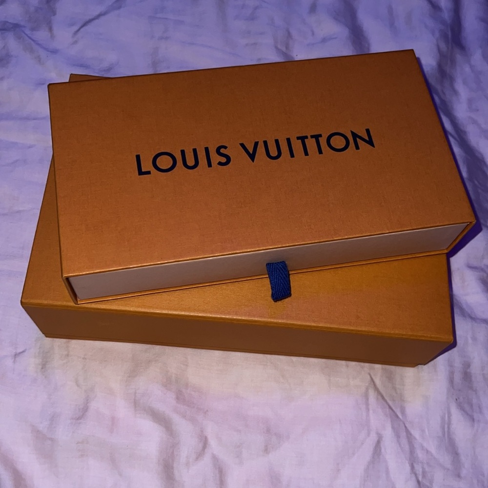 authentic louis vuitton shopping/storage boxes